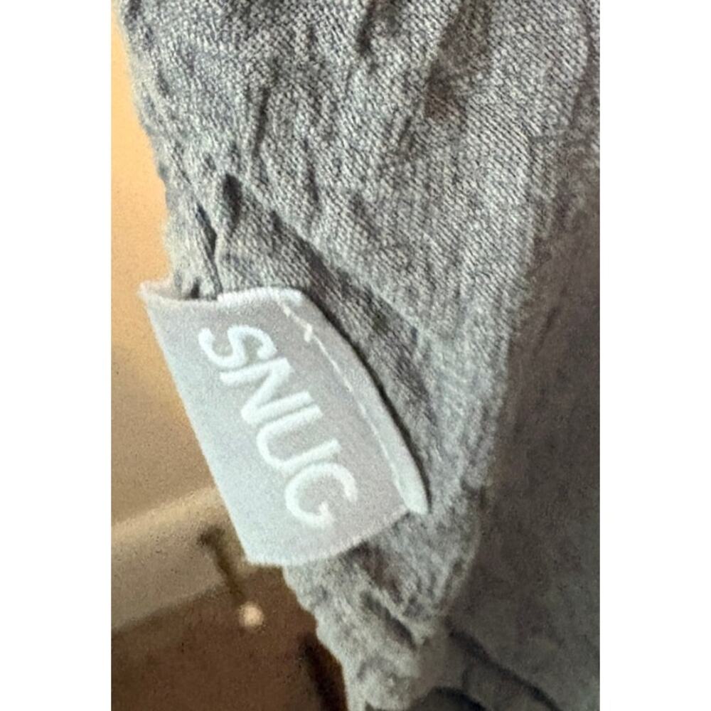 Gray SNUG by Sunday Citizen Wide Leg Lounge Pants Sz Small/Medium - Picture 5 of 8